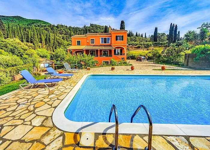 Kamaritis Villa, Private Studio, Mountain View Kamara (Corfu)