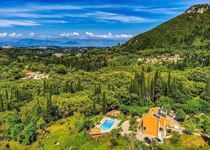 Kamaritis Villa, Private Studio, Mountain View Kamara (Corfu)