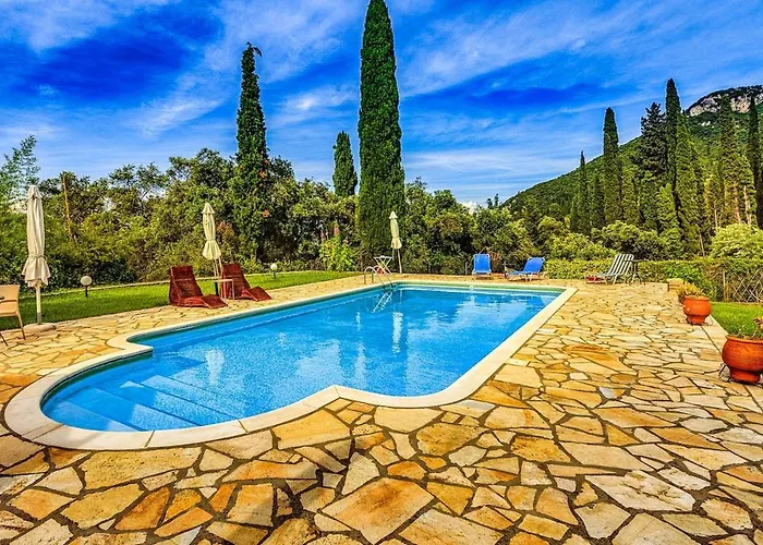 Kamaritis Villa, Private Studio, Mountain View Kamara (Corfu)